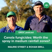 15/7/26 GRDC Podcast: Canola fungicides - worth the spray in medium rainfall zones?